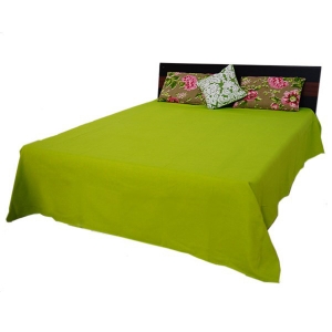 Manufacturers Exporters and Wholesale Suppliers of Parrot Green Single Bedspread Panaji Goa Parrot Green Single Bedspread